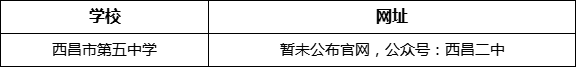 涼山州西昌市第二中學(xué)網(wǎng)址是什么？