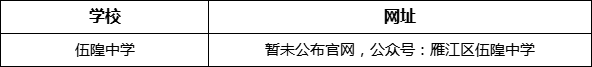 資陽(yáng)市伍隍中學(xué)網(wǎng)址是什么？