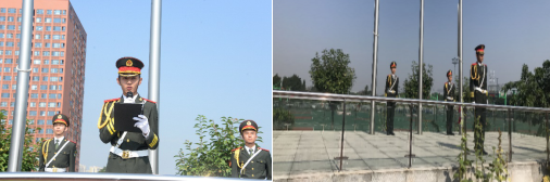 成都市實(shí)驗(yàn)外國語學(xué)校國旗班聘書頒發(fā)儀式暨建黨獻(xiàn)禮活動