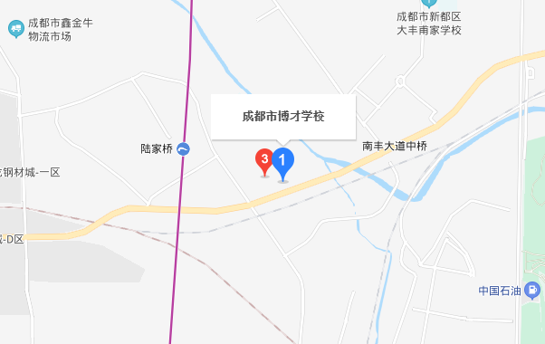 金牛區(qū)博才學(xué)校地址在哪里？