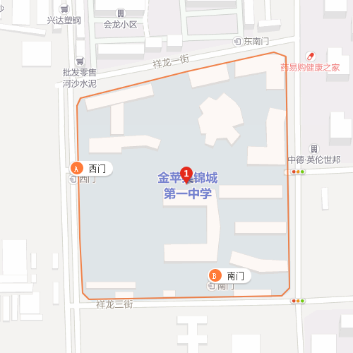 金蘋(píng)果錦城第一中學(xué)2020年地址在什么地方？