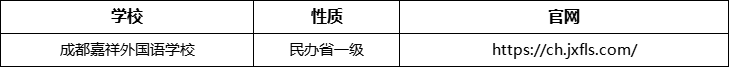 成都市成都嘉祥外國(guó)語學(xué)校官網(wǎng)、網(wǎng)址、官方網(wǎng)站